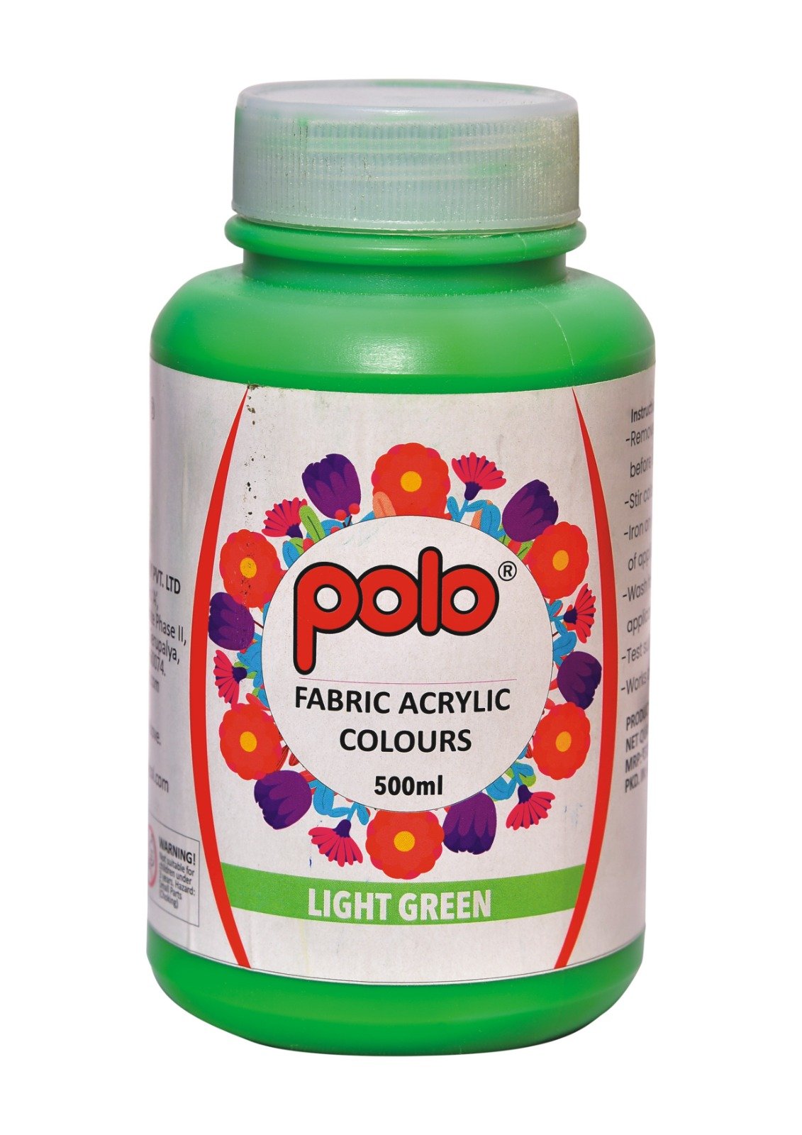 POLO FABRIC ACRYLIC COLOURS 500 ML Polo Colours